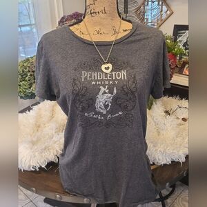 District - Grey Pendleton Whisky T-shirt - XL